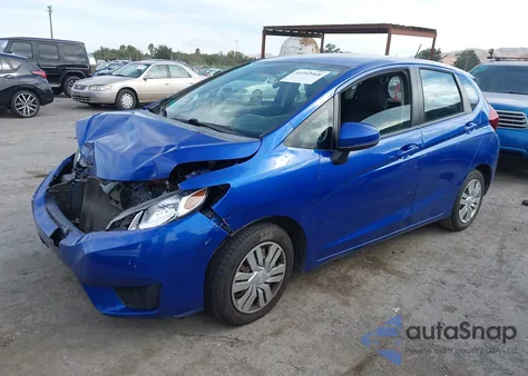 2015 Honda Fit Lx from USA, damaged, VIN 3HGGK5H51FM730514